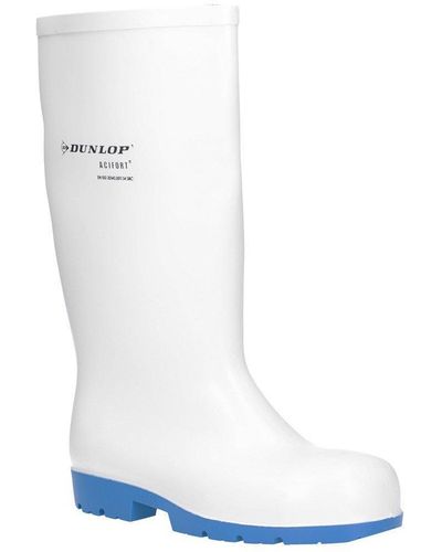 Dunlop 'acifort Classic+' Safety Wellington Boots - White