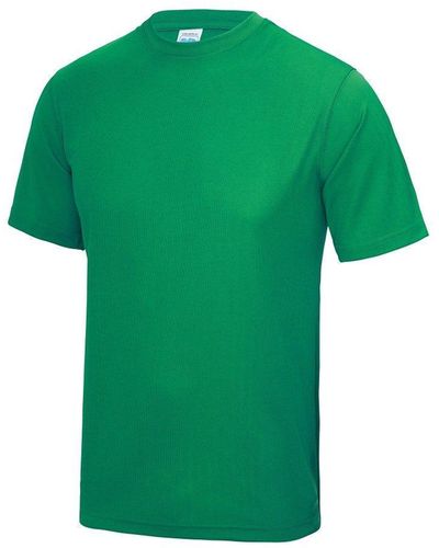 Awdis Just Cool Performance Plain T-shirt - Green