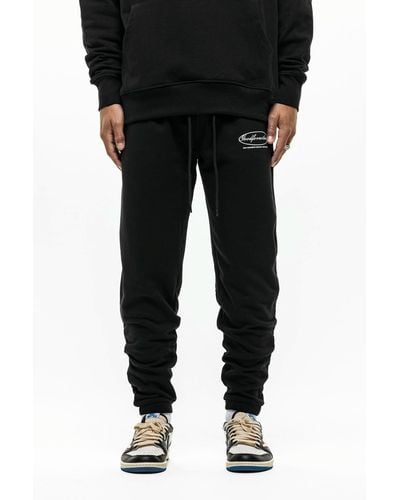 Good For Nothing Brown Cotton Blend Joggers in Black for Men Lyst UK