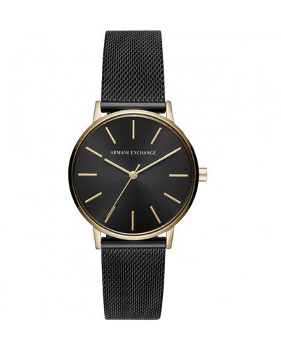 Armani Exchange Stainless Steel Fashion Analogue Quartz Watch - Ax5548 - Black