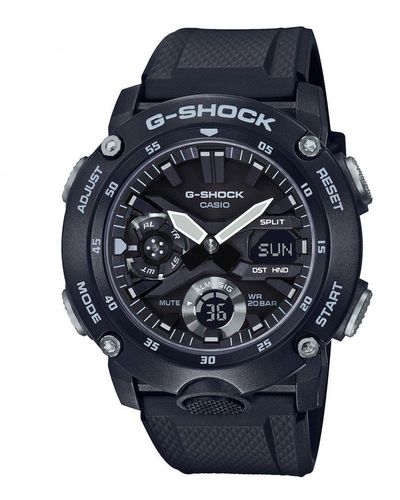 G-Shock G-shock Plastic/resin Classic Combination Watch - Ga-2000s-1aer - Blue