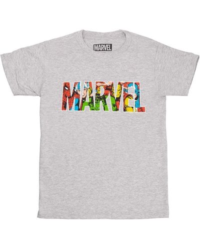 Marvel Characters T-shirt - Grey