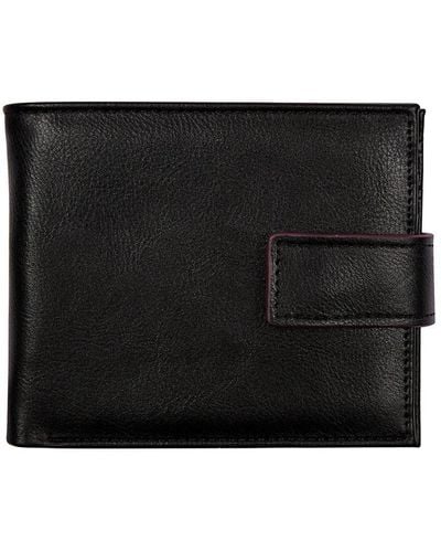 Burton Black Clasp Wallet