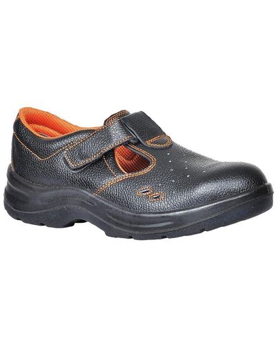 Portwest Steelite Ultra Leather Safety Sandals - Blue