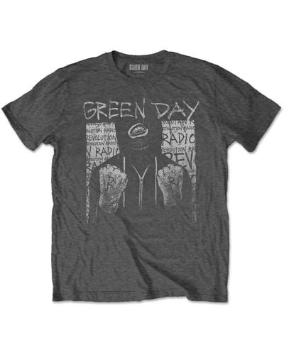 green day Ski Mask T-shirt - Grey