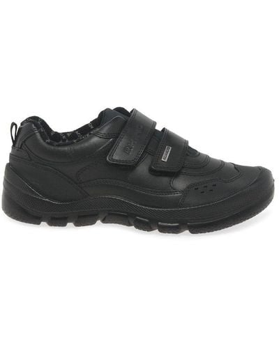 Start-rite Trooper Boys Waterproof School Shoes - Black