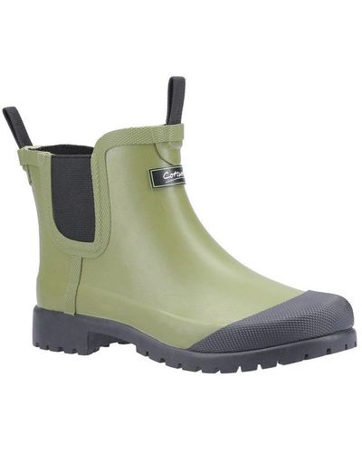 Cotswold 'blenheim' Rubber Plain Ladies Wellington Boots - Green