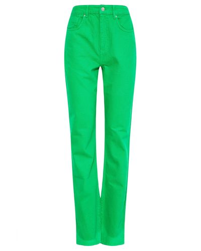 Long Tall Sally Tall Mom Jeans - Green