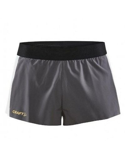 C.r.a.f.t Pro Hypervent Split Hem Shorts - Black