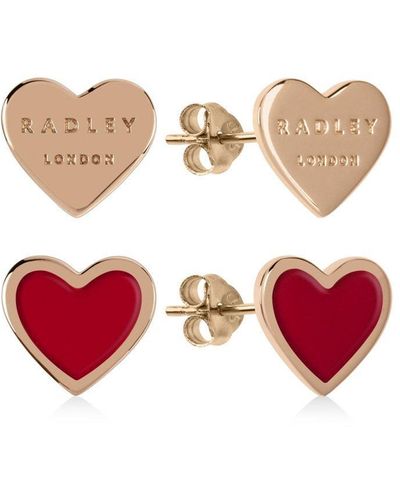 Radley Jewellery Fashion Earrings - Ryj1154s-card - Red