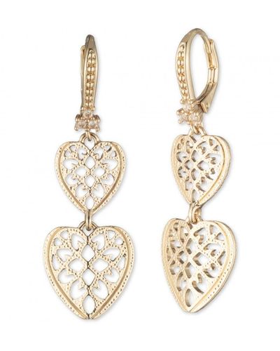 Marchesa Hearts On Fire Fashion Earrings - 16g00236 - White