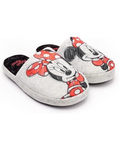 Disney Minnie Mouse Slippers - Red