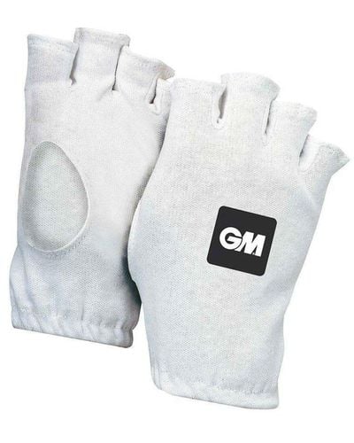 Gunn and Moore Fingerless Batting Glove Inners - White