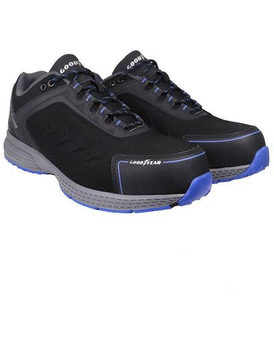 Goodyear Metal Free S3 Src Hro Water Resistant Safety Work Trainers - Blue