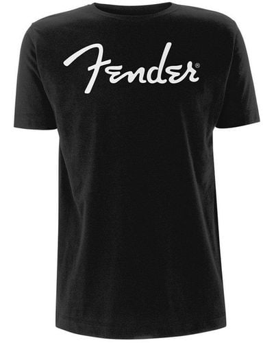 Fender Classic Logo T-shirt - Black
