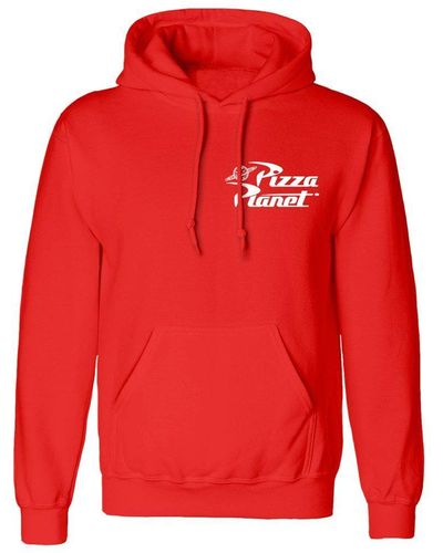 Toy Story Pizza Planet Hoodie - Red