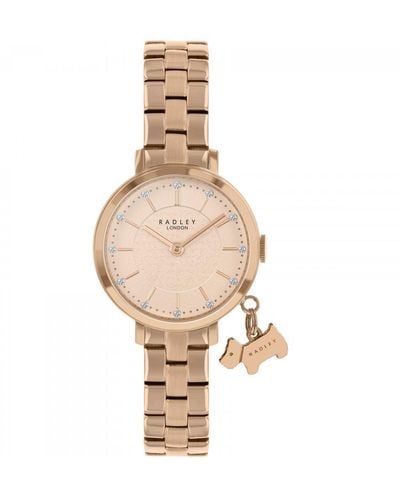 Radley Selby Street Plated Stainless Steel Fashion Analogue Watch - Ry4398 - Metallic