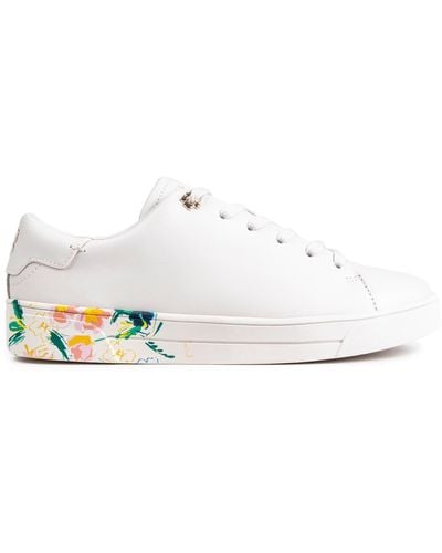 Ted Baker Timaya Trainers - White