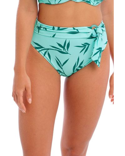 Fantasie Luna Bay High Waist Bikini Brief - Green