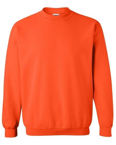 Gildan Heavy Blend Crewneck Sweatshirt - Orange