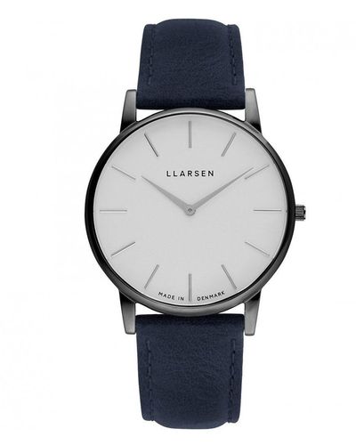Llarsen Oliver Stainless Steel Fashion Analogue Watch - 147ows3-oroyal20 - Blue