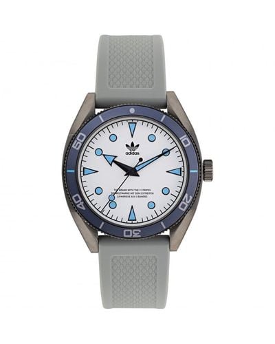 adidas Originals Stainless Steel Fashion Analogue Quartz Watch - Aofh22003 - White