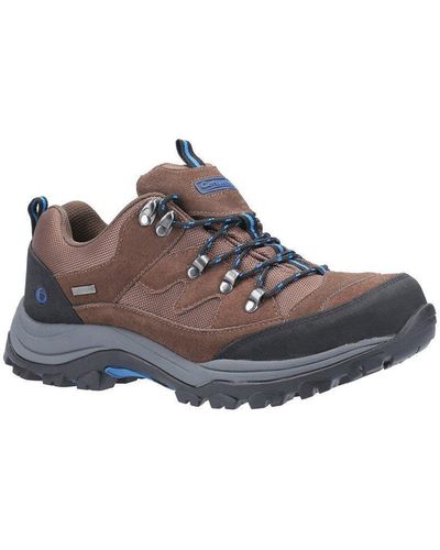 Cotswold 'oxerton Low' Leather Hiking Boots - Brown