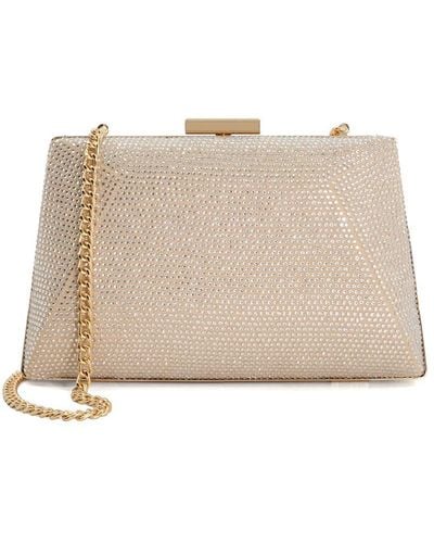 Dune 'bellaire' Clutch - Natural