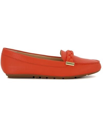 Dune 'geanna' Leather Loafers - Red