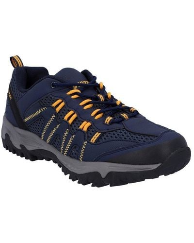 Hi-Tec 'jaguar' Mens Hiking Shoes - Blue