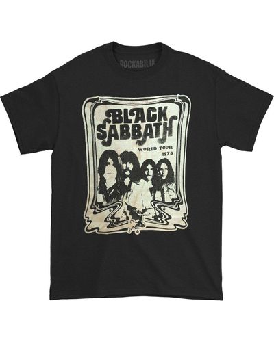 Black Sabbath World Tour 1978 T-shirt - Black