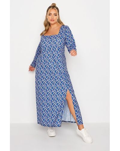 Yours Maxi Dress - Blue