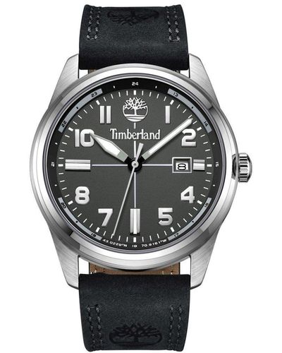 Timberland Stainless Steel Fashion Analogue Quartz Watch - Tbl.22307e - Black