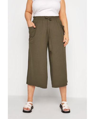 Yours Culottes - Green