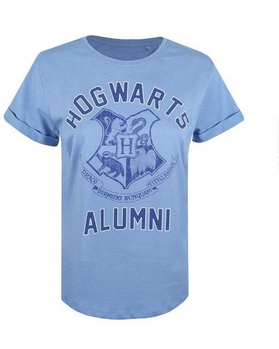 Harry Potter Hogwarts Alumni T-shirt - Blue