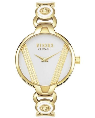 Versus Versus Saint Germain Stainless Steel Fashion Quartz Watch - Vsper0219 - Metallic