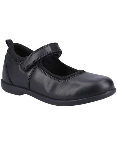 Hush Puppies 'bianca ' School Shoes - Black