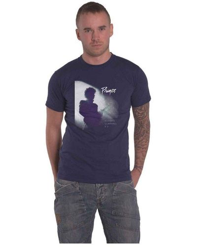 Prince Nothing Compares 2 U T-shirt - Blue