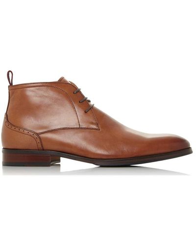 Dune 'maidenn' Leather Chukka Boots - Brown