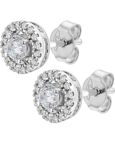 Created Brilliance Orla White Gold Lab Grown Diamond Earrings