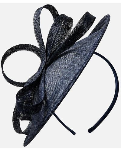 Accessorize 'kate' Bow Disc Band Fascinator - Blue