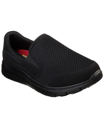 Skechers 'cozard Sr' Leather Shoes - Black