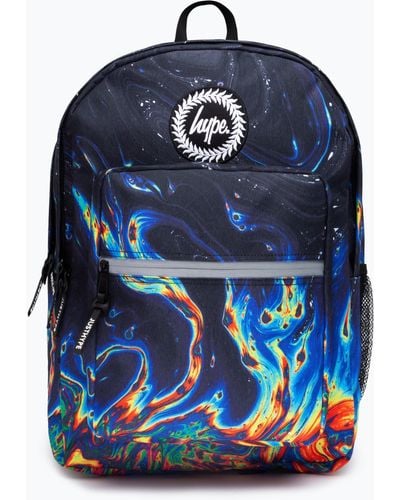 Hype Rainbow Marble Utility Backpack - Blue
