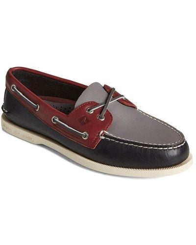 Sperry Top-Sider 'authentic Original 2-eye Tri-tone' Leather Shoes - Brown