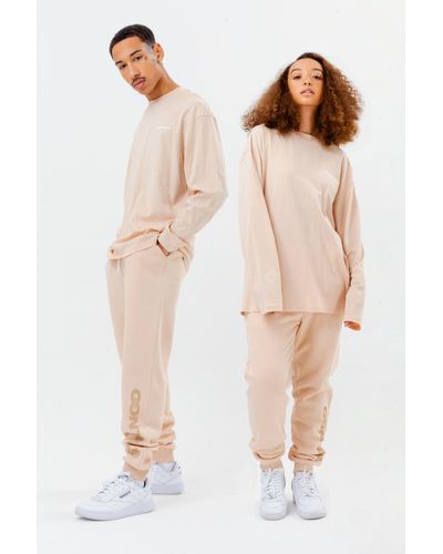 Hype Nude Joggers - Natural