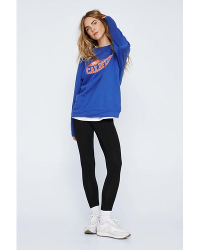 Nasty Gal Basics Two Pack Leggings - Blue