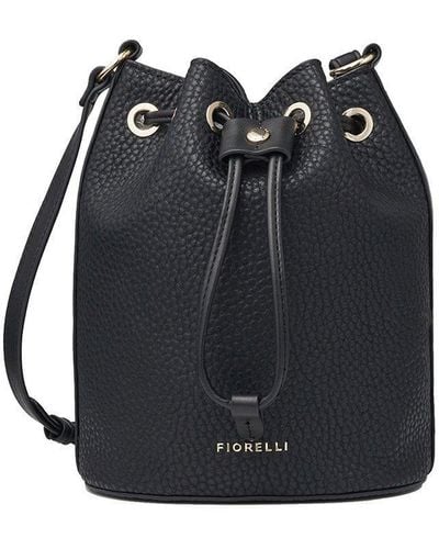 Fiorelli Athena Drawstring Bucket Bag - Black