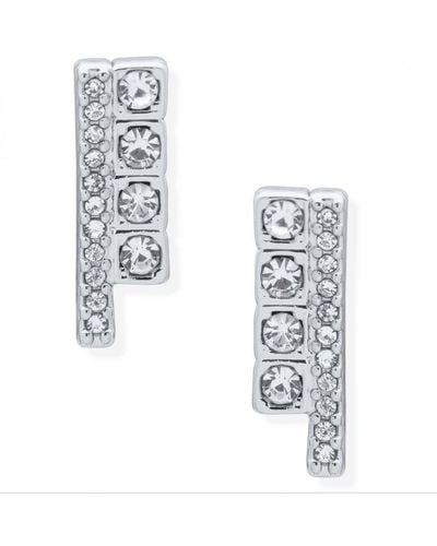 DKNY Delavan Plated Base Metal Earrings - 60558727-g03 - Metallic