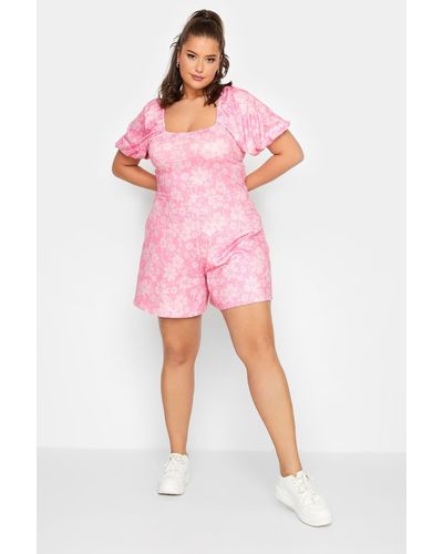 Yours Playsuit - Pink