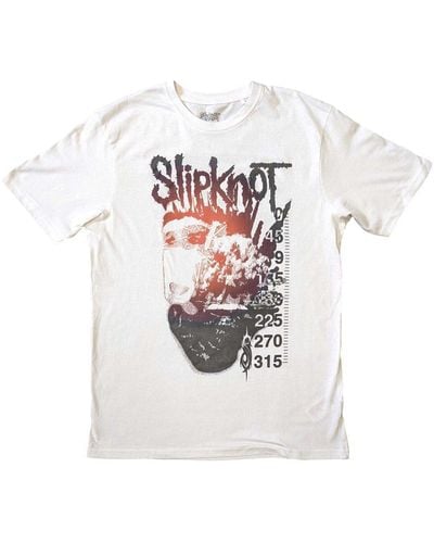 Slipknot The End, So Far Cotton T-shirt - White
